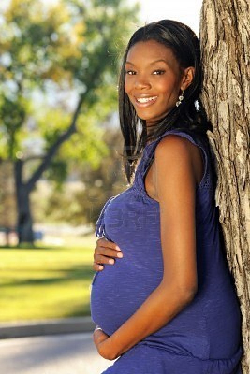 African Pregnant Woman 40